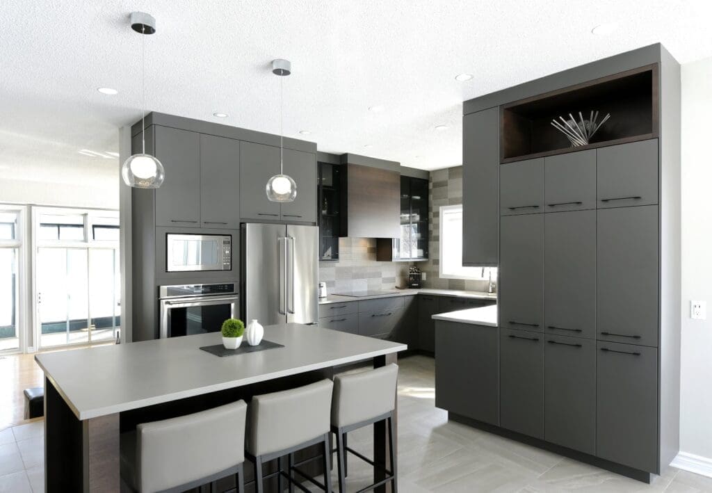 Grey kitchen