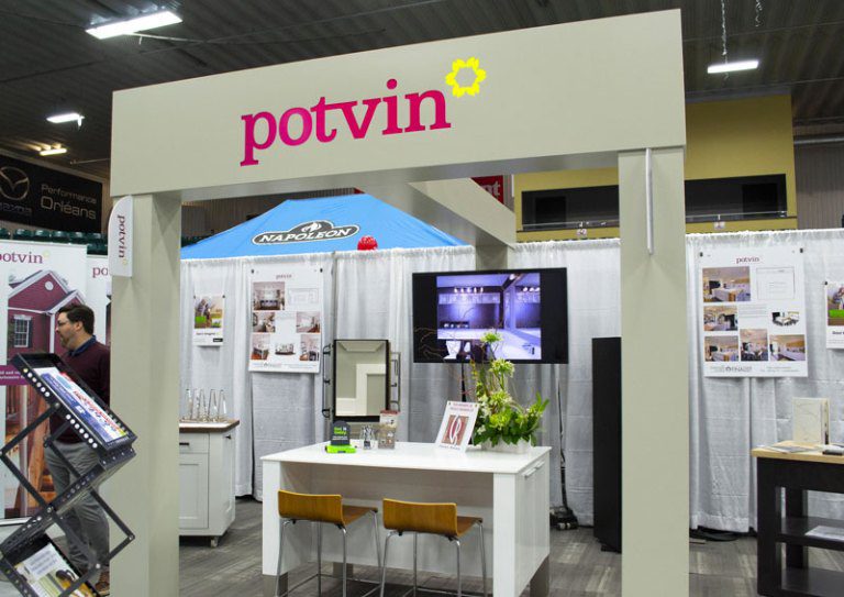 Potvin construction's kiosk